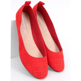Balerini ajurati Ameli Red roșu 2