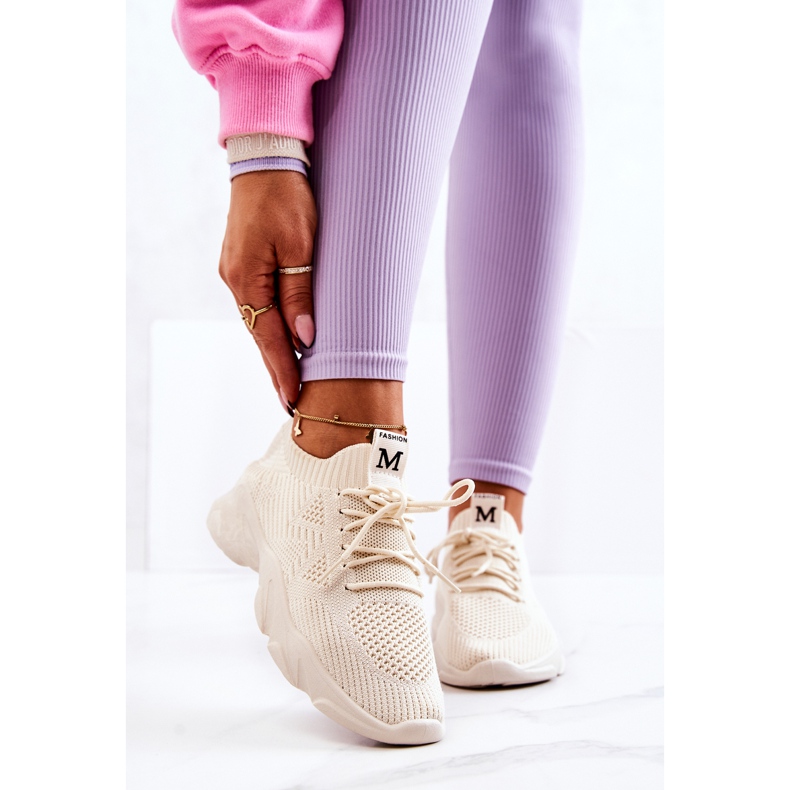 PS1 Pantofi Sport Pantofi Tesatura Bej deschis Nolene 2