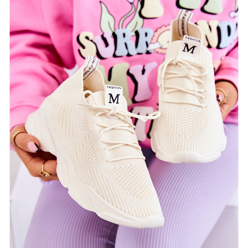 PS1 Pantofi Sport Pantofi Tesatura Bej deschis Nolene 1