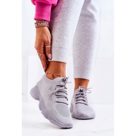 PS1 Pantofi Sport Pantofi Tesatura Gri Nolene 1 PS1 Pantofi Sport Pantofi Tesatura Gri Nolene 1