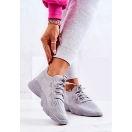 PS1 Pantofi Sport Pantofi Tesatura Gri Nolene 2 PS1 Pantofi Sport Pantofi Tesatura Gri Nolene 2