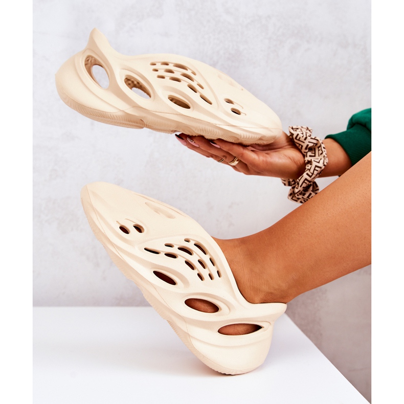 PS1 Pantofi sport ușori din spumă bej pe val 2 PS1 Pantofi sport ușori din spumă bej pe val 2