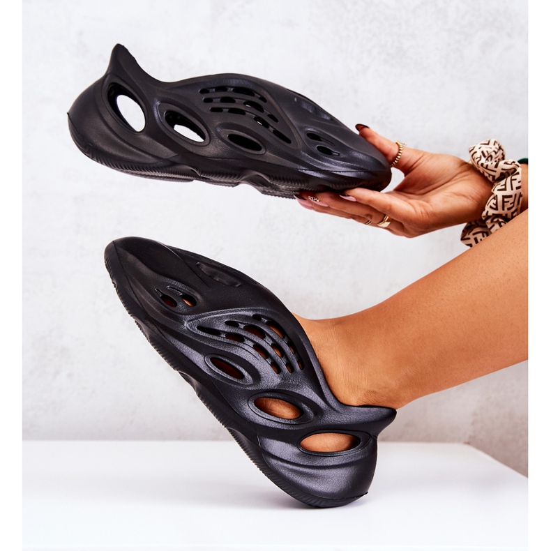 PS1 Pantofi sport ușori din spumă, negri pe val negru 2 PS1 Pantofi sport ușori din spumă, negri pe val negru 2