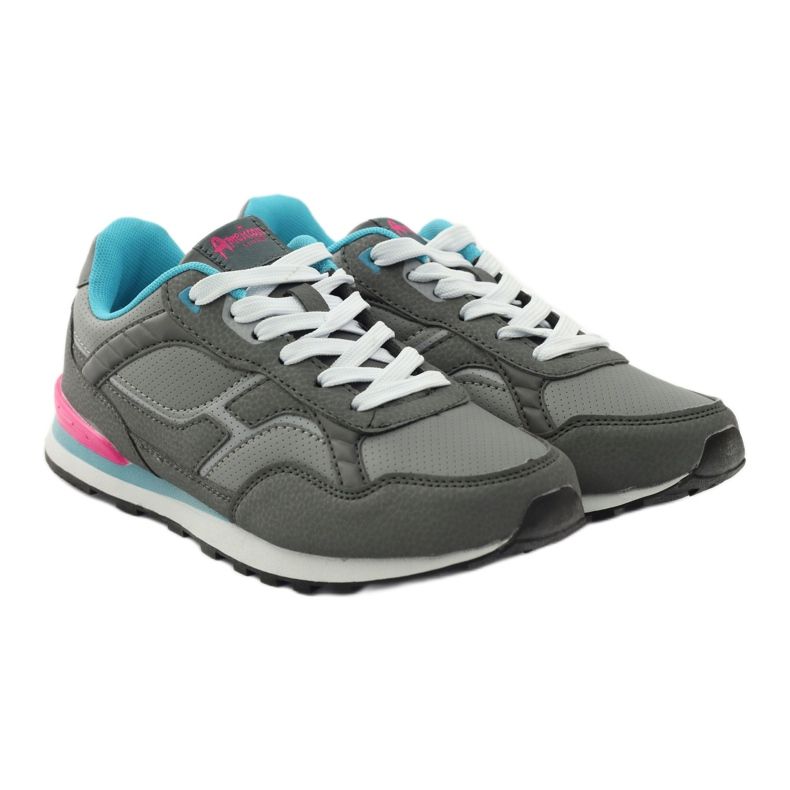 American Club Jogging sport american C1 gri albastru roz 4