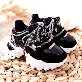 FR1 Încălțăminte sport pentru copii Adidași Negru Rommie multicolor 5