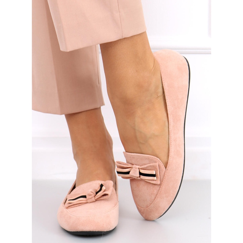 Mocasini de dama Maren Pink roz 2