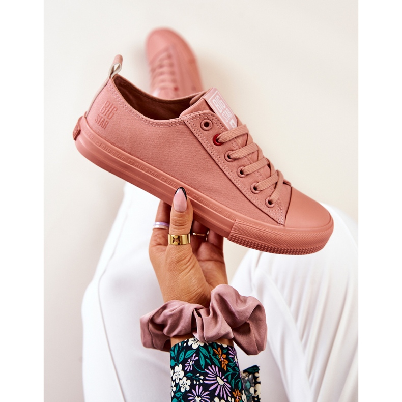 Tenisi Low Big Star JJ274005 Roz închis 2