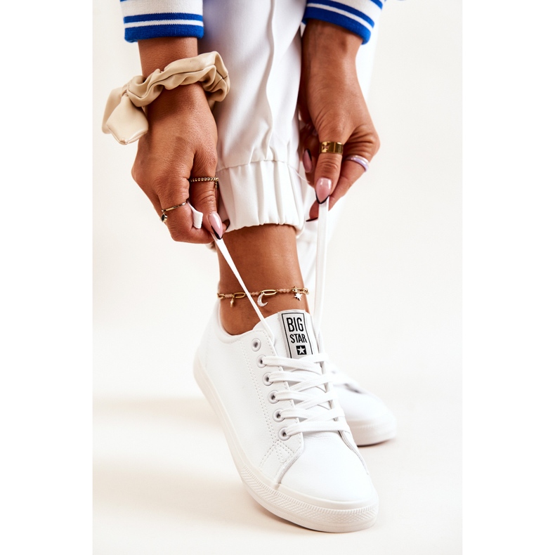 Tenisi din piele Big Star JJ274311 Alb 1