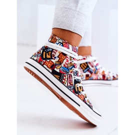 FS2 Tenisi înalți Logged Multicolor Nollie 2