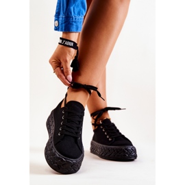 PS1 Adidași pe o platformă Suzane neagră masivă negru 1 PS1 Adidași pe o platformă Suzane neagră masivă negru 1