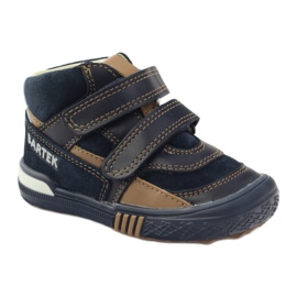 Pantofi profilactici Bartek 91756 noi albastru marin maro alb 1