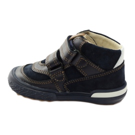 Pantofi profilactici Bartek 91756 noi albastru marin maro alb 2
