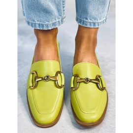 Mocasini de dama Jonna Green verde 1