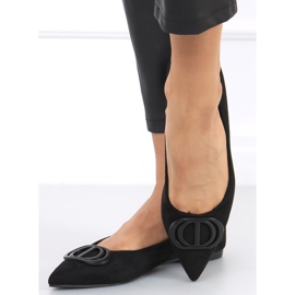 Arte Balerini negri cu degete migdale negru 2 Arte Balerini negri cu degete migdale negru 2