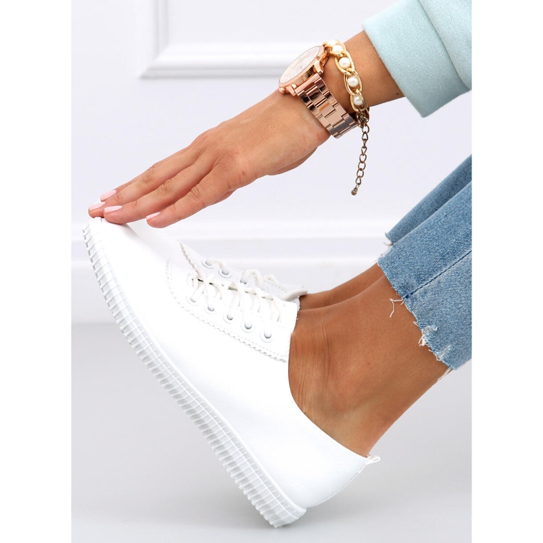 Pantofi de dama Girma White alb 1