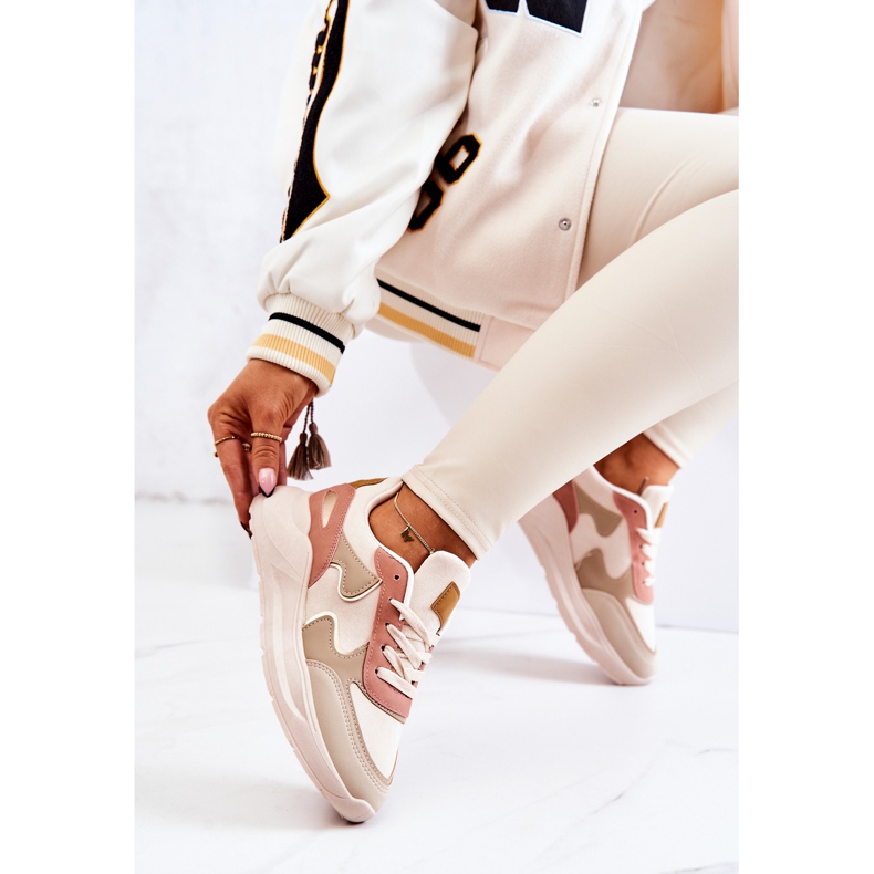 PS1 Pantofi sport dama Tenisi Bej-Roz Bethell 2