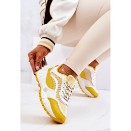 PS1 Pantofi Sport Pantofi Galben-Alb Revenge 2