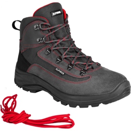 Pantofi de trekking Alpinus Brahmatal High Active GR43321 roșu gri 2