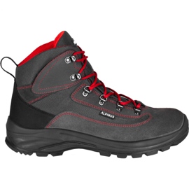 Pantofi de trekking Alpinus Brahmatal High Active GR43321 roșu gri 3