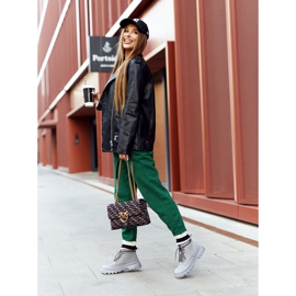 Cizme din piele Big Star II274365 Gri 6