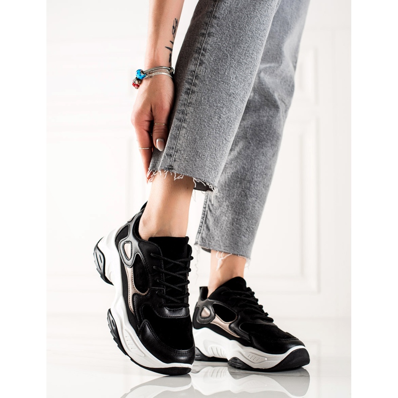 Marquiz Adidași la modă negru 1