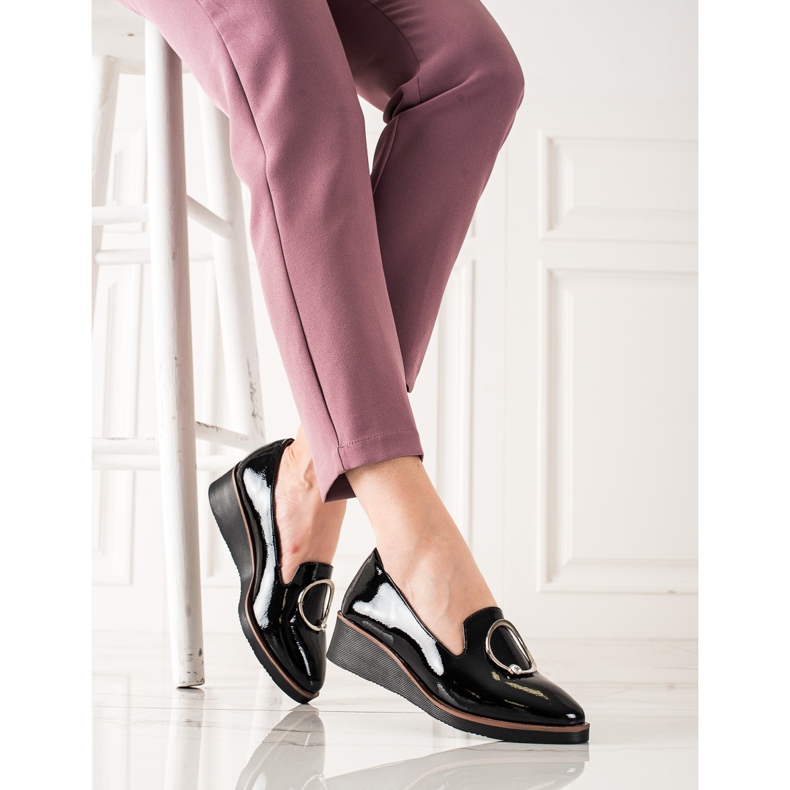 W. Potocki Pantofi lacuiti Potocki negru 1