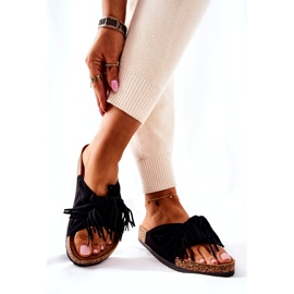 FW1 Flip-flops negru Taryne Cork 3