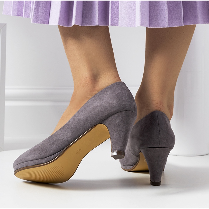 Pompe de dama Graphite Alves gri 1