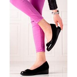 Pompe cu brocart Vinceza negru 2