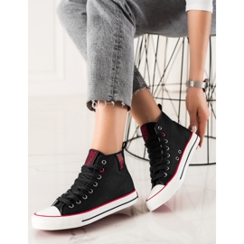 Pantofi înalți Big Star JJ274126 negru 1