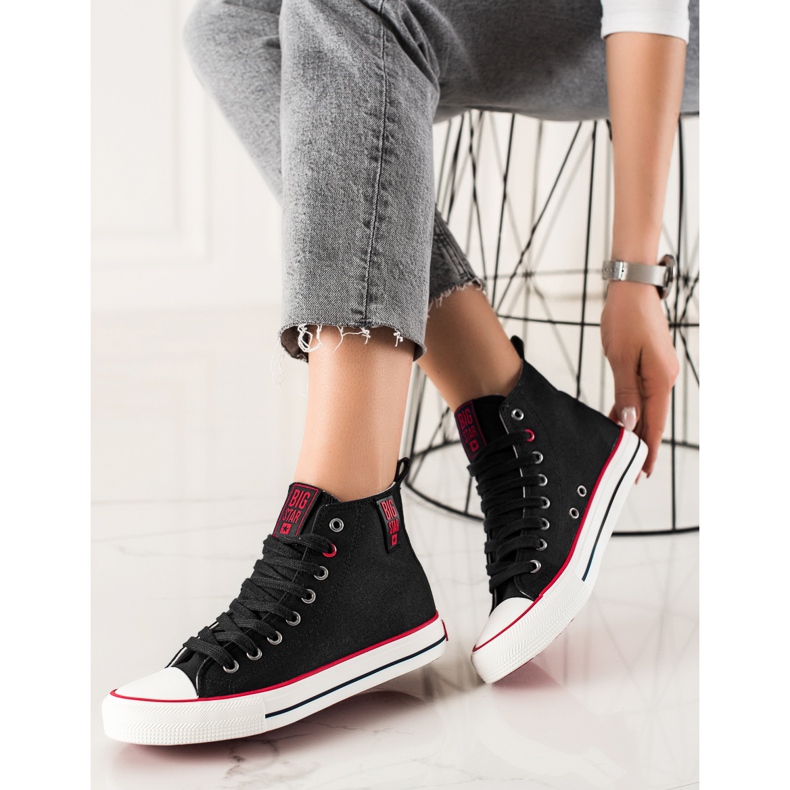 Pantofi înalți Big Star JJ274126 negru 1