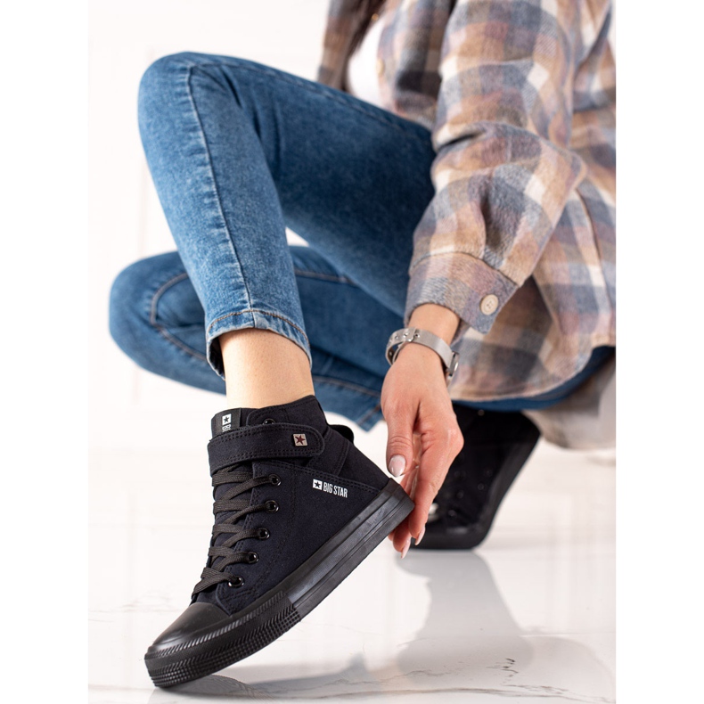 Pantofi înalți Big Star FF274578 negru 1
