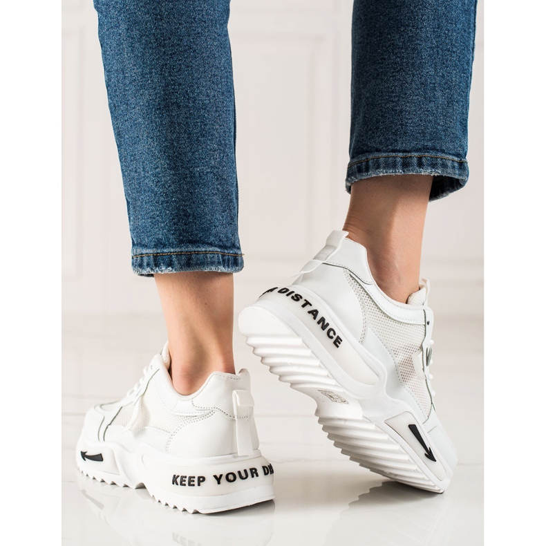 TRENDI Adidași de modă albi 1