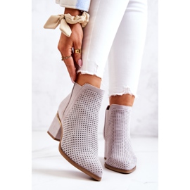 PS1 Cizme de cowboy ajurate din piele intoarsa Helloni gri 2 PS1 Cizme de cowboy ajurate din piele intoarsa Helloni gri 2