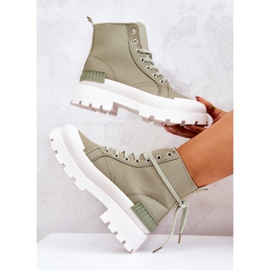 PS1 Cizme cu legături verzi Faithfull verde 1 PS1 Cizme cu legături verzi Faithfull verde 1