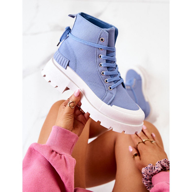 PS1 Cizme Faithfull Blue Tied albastru 1 PS1 Cizme Faithfull Blue Tied albastru 1