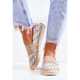 PS1 Espadrile Clasice Bej Warm Time maro 1