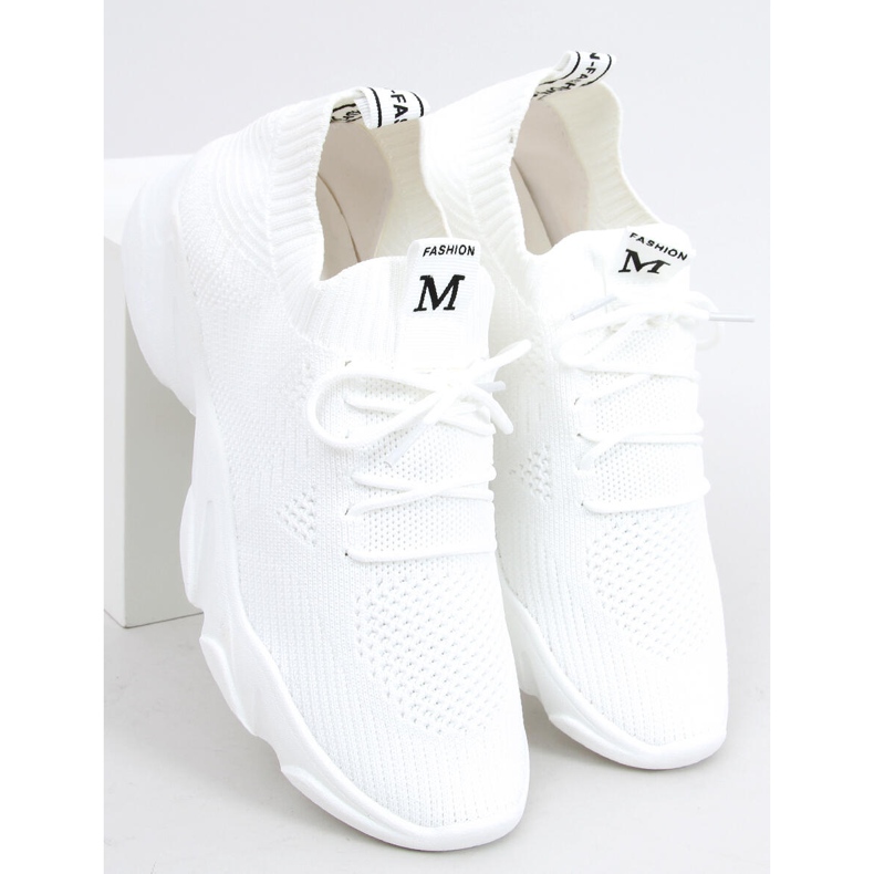 Pantofi sport cu șosete Fresto White alb 1 Pantofi sport cu șosete Fresto White alb 1