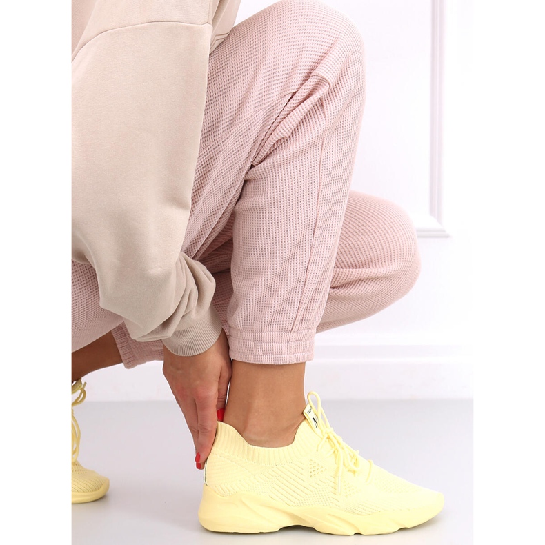 Fresto Yellow sosete pantofi sport galben 2