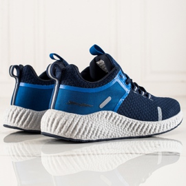 DK Pantofi sport la modă albastru marin albastru 1