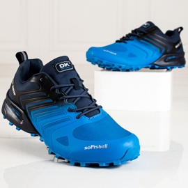 Pantofi de trekking DK negru albastru 1