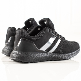 DK Pantofi sport barbati cu bretele negru 1