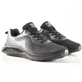 TRENDI Pantofi sport ușori negru gri 2