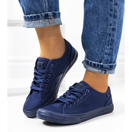 Tenisi dama Big Star bleumarin JJ274067 albastru 2