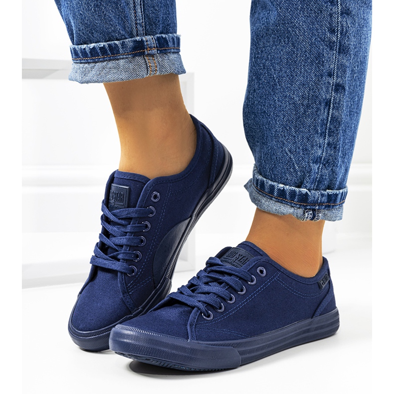 Tenisi dama Big Star bleumarin JJ274067 albastru 2