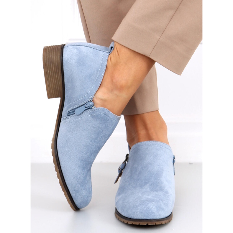 Pantofi de dama Erna Blue albastru 1