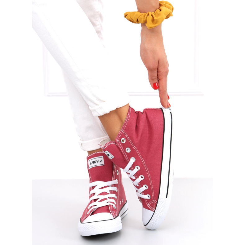 Adidași Inga Blush până la glezne roz 2