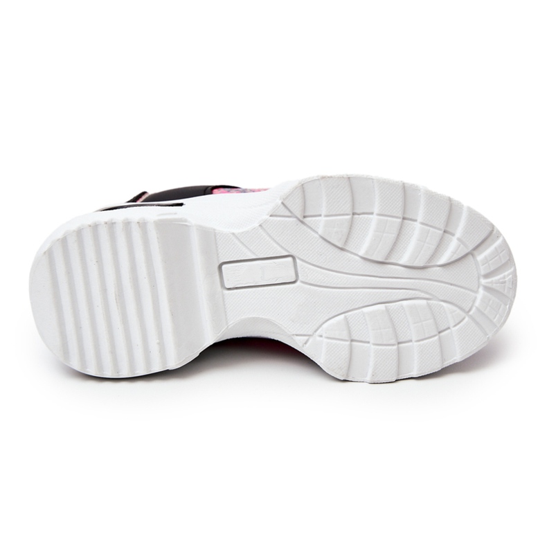 FR1 Pantofi sport negri Gabbie Snake din piele negru roz 1