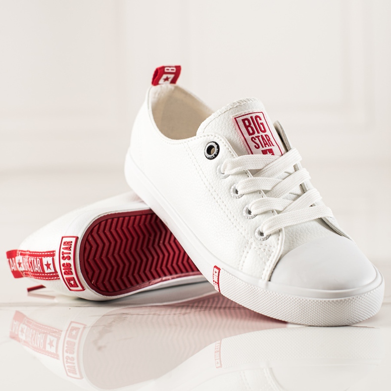 Pantofi de damă Big Star GG274005 alb 1