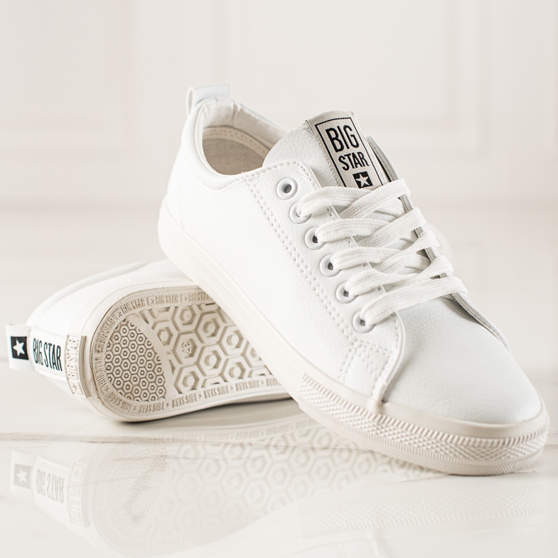 Pantofi de damă Big Star JJ274311 alb 1